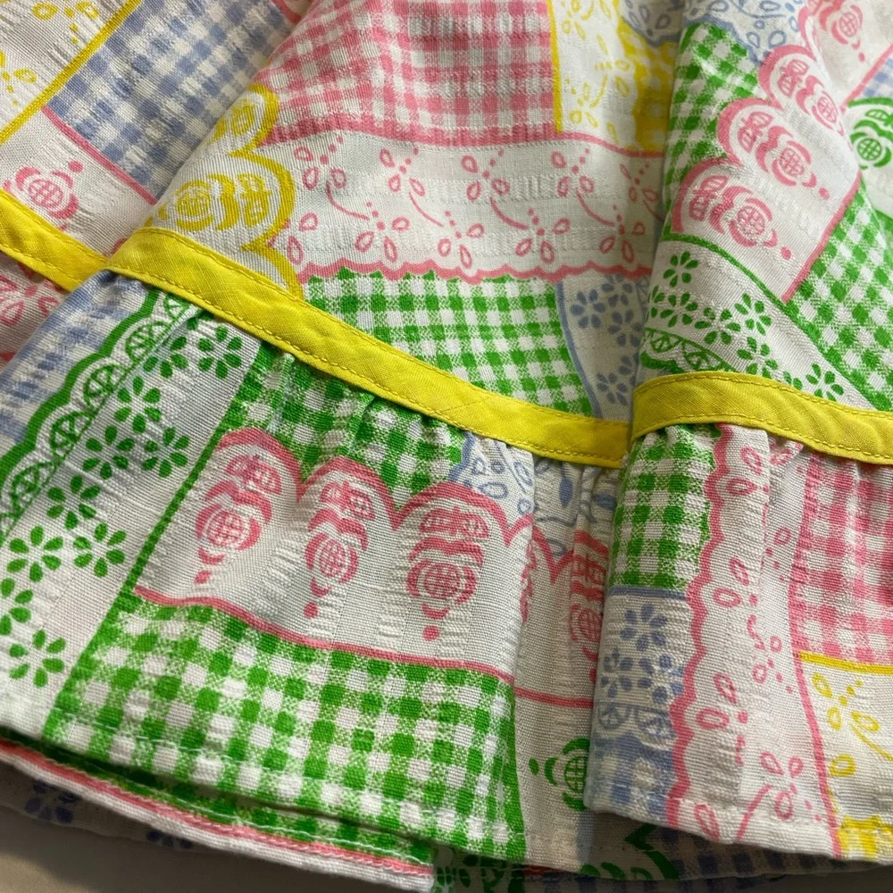 Colorful Patchwork Kids Dress
